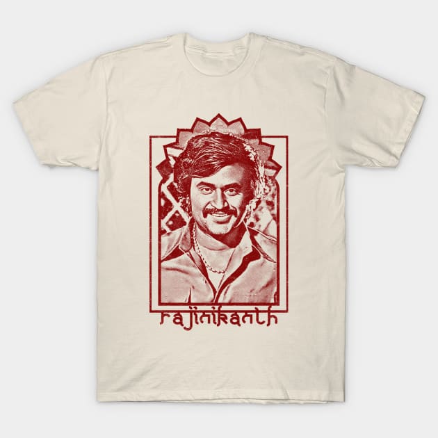 Rajinikanth ---- Vintage Look Original Design T-Shirt by DankFutura